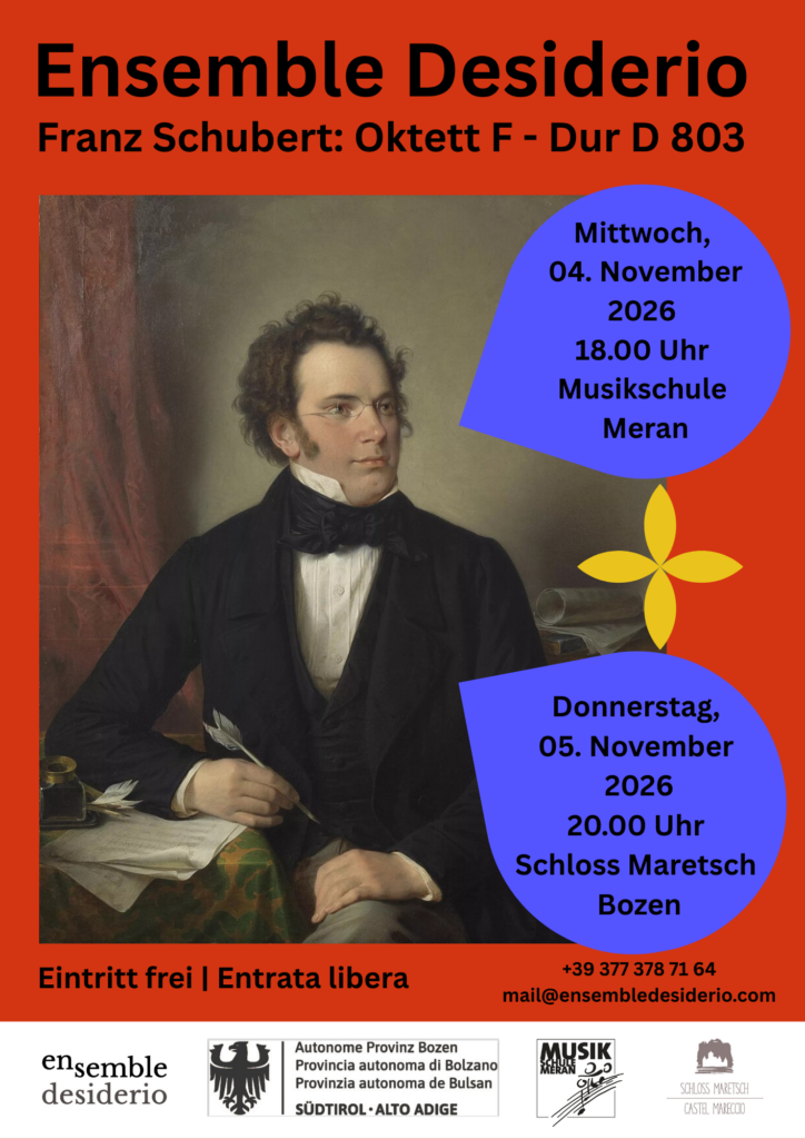 Schubert Oktett Flyer